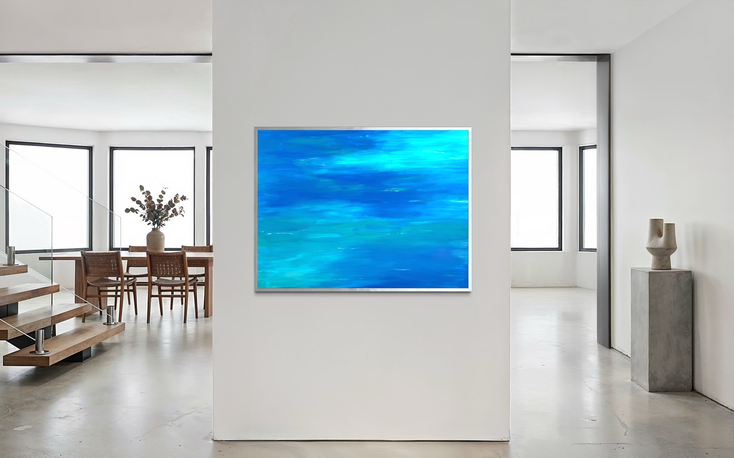 Lost in the blue - PRINT