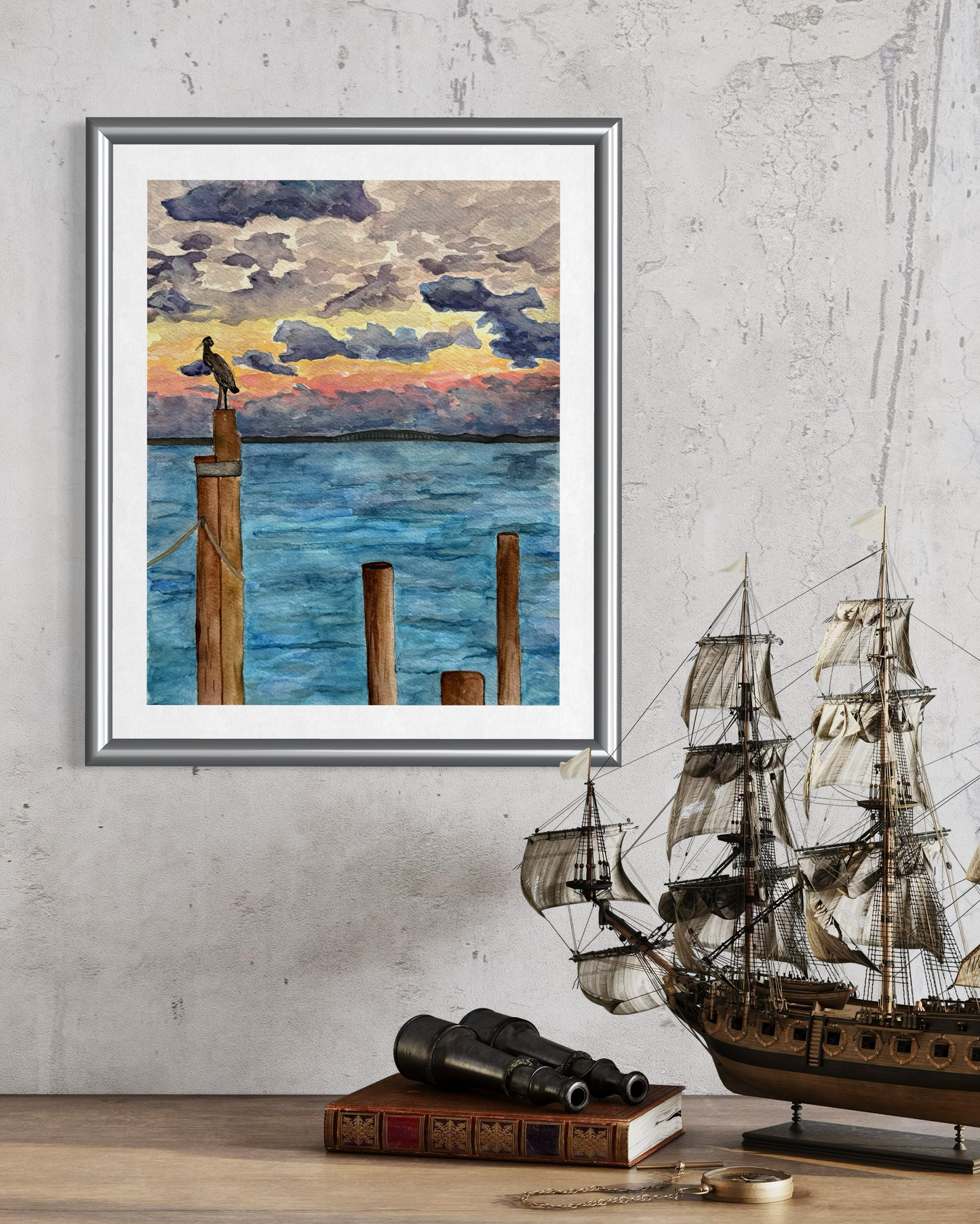 Seaside Solitude - PRINT