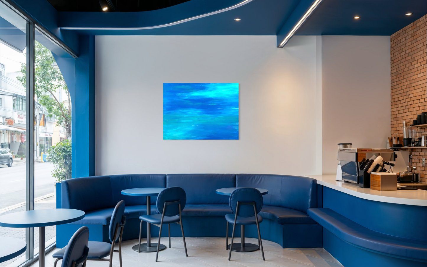 Lost in the blue - PRINT