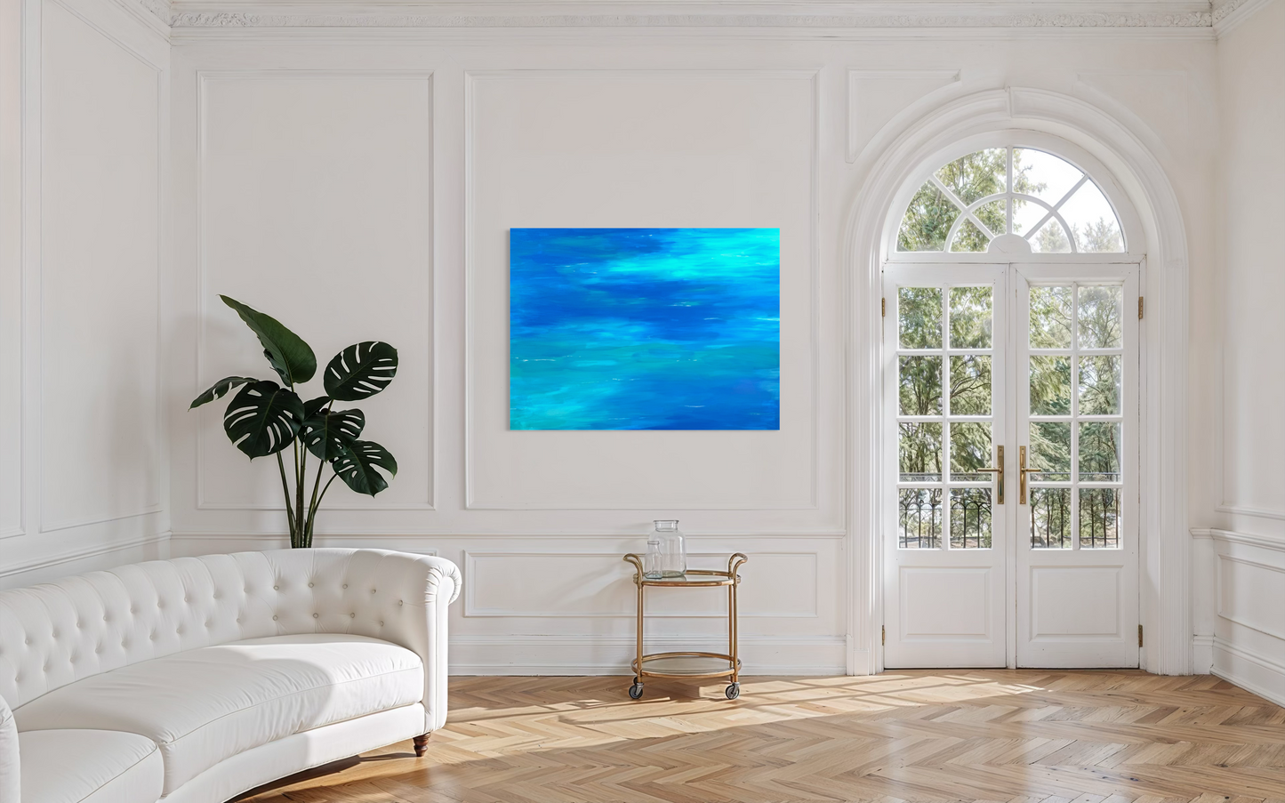 Lost in the blue - PRINT