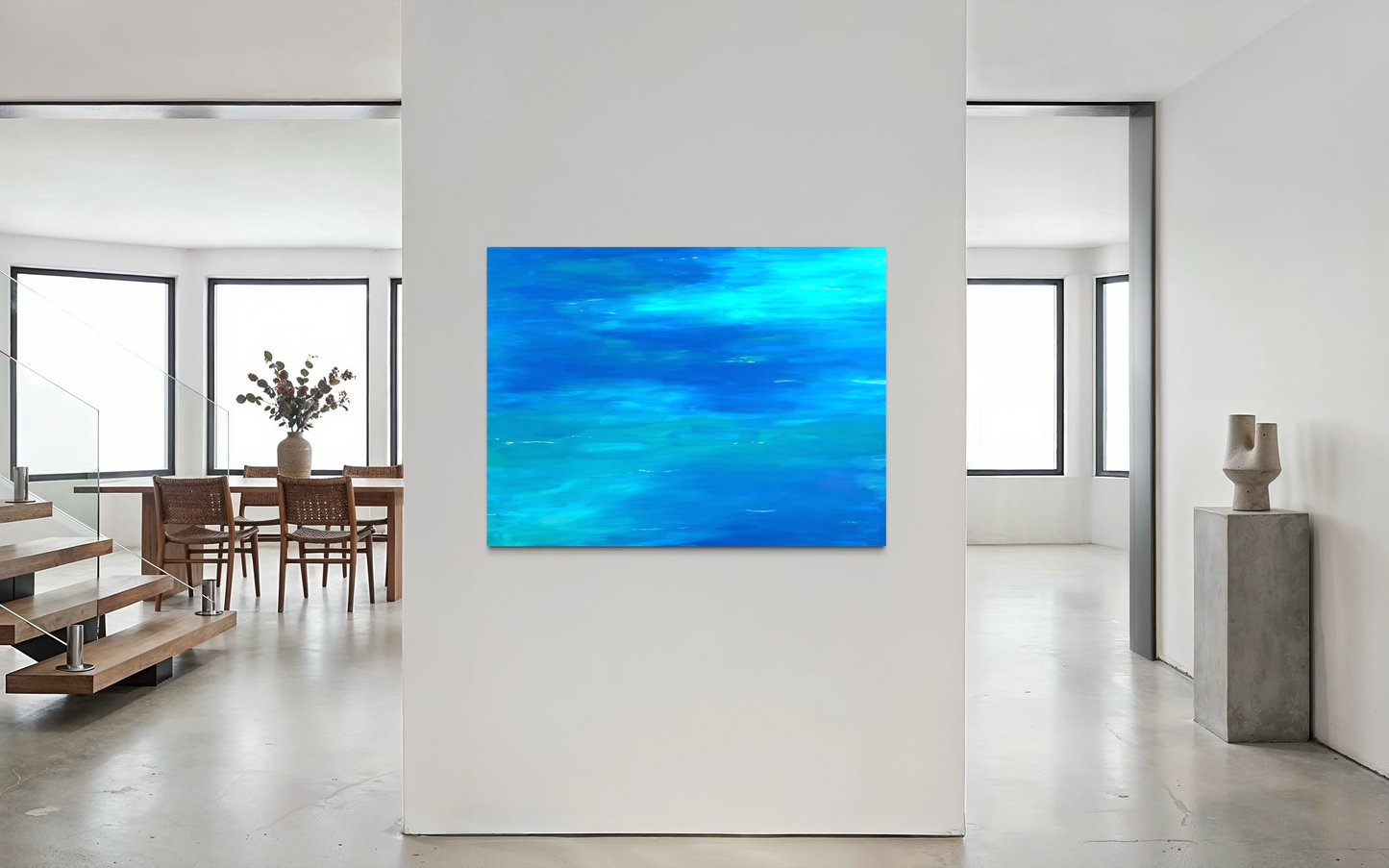 Lost in the blue - PRINT
