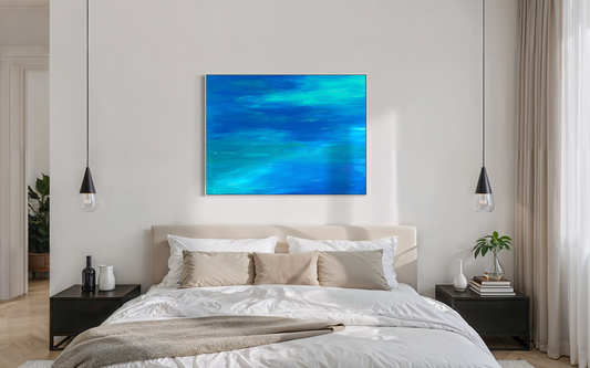 Lost in the blue - PRINT