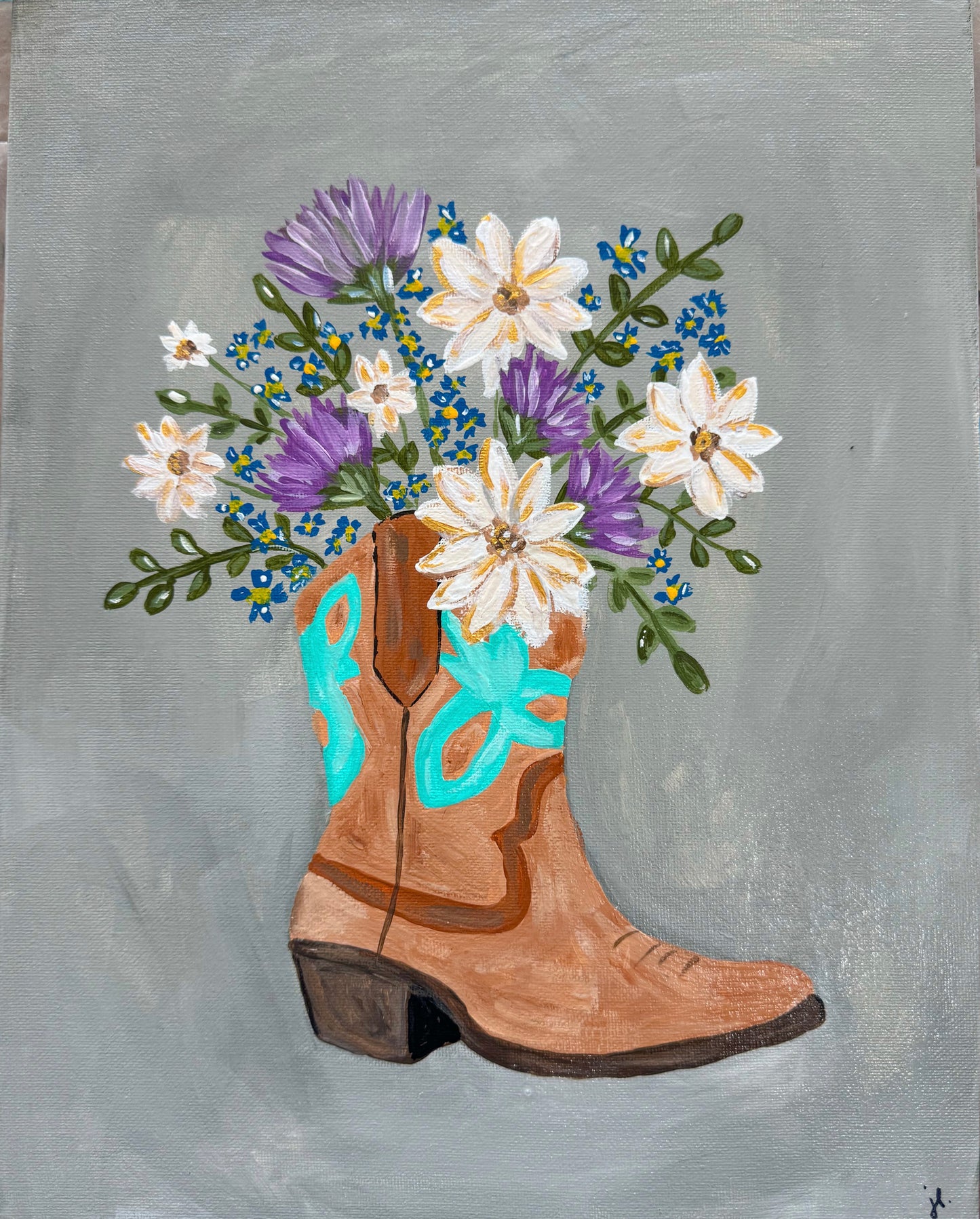 Boots & Blooms