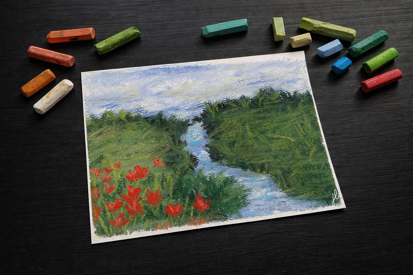 Red Bloom River