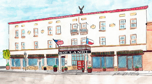 Holland Hotel - Print