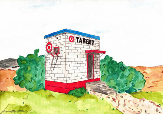 Small Town Target Marathon - Print